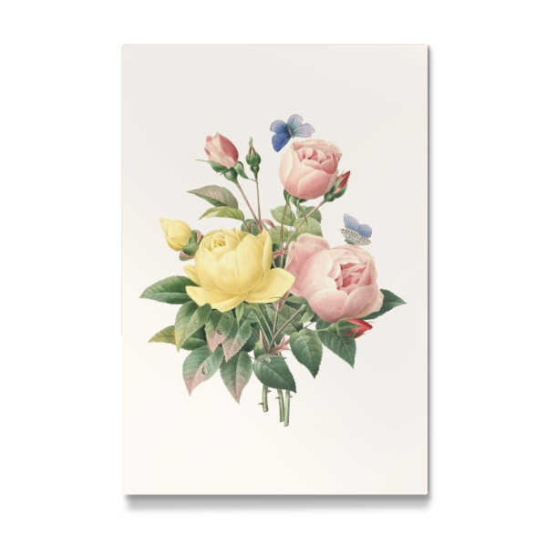 Galerie-Print "Vintage antike Blume - i" 30x20 cm artboxONE