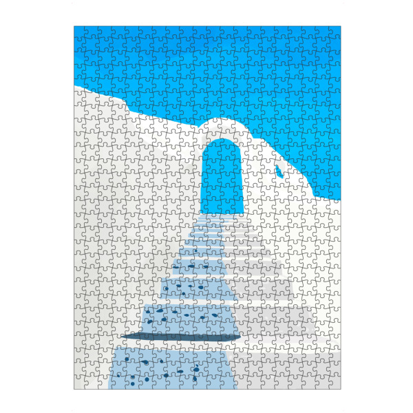 artboxONE Puzzle "Trust Your Greece Journey" artboxONE - Städte,Architektur