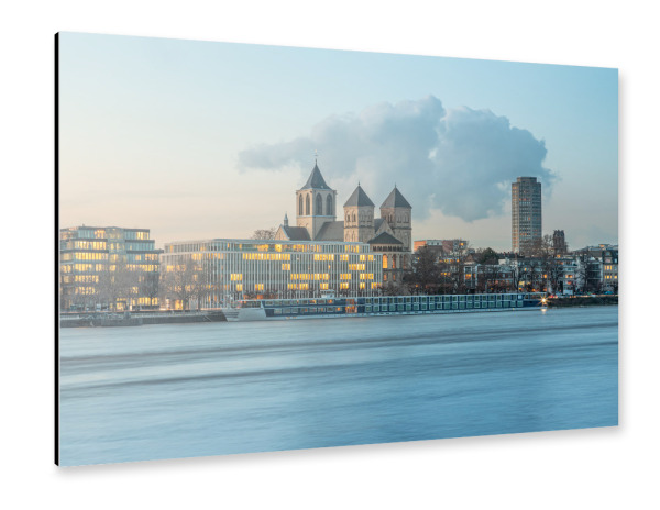 Alu-Dibond "Rheinufer Köln" 30x20 cm artboxONE