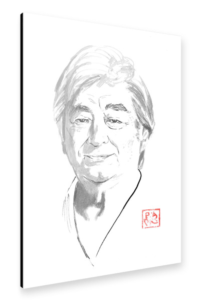Alu-Dibond "Yamada Sensei" 30x20 cm artboxONE