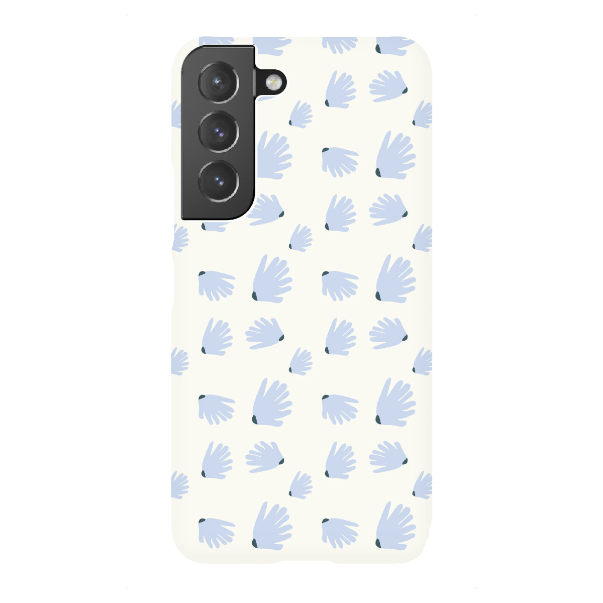 "Flowers blue"für Samsung Galaxy - Premium-Case Handyhülle artboxONE