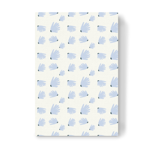 Leinwandbild "Flowers blue" artboxONE - Floral - Blumen,Floral,Flowers,Flower,Blume,Modern,Malerei