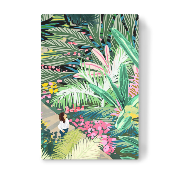Leinwandbild "Böhmischer Dschungel" artboxONE - Natur,Menschen