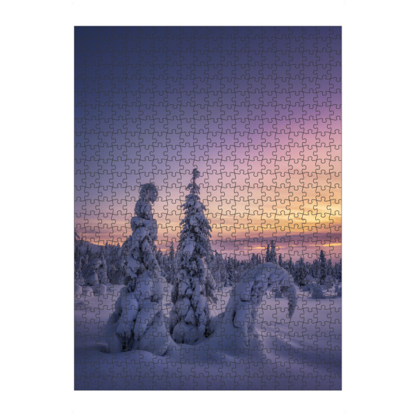 Puzzle Ravensburger "Winterstimmung" artboxONE - Natur,Reise