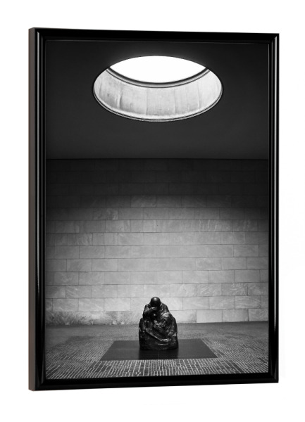 Poster mit schwarzem Rahmen "Neue Wache Berlin" artboxONE - Städte / Berlin,Schwarzweiß,Architektur