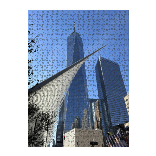 Puzzle Ravensburger "New York One World Sail" artboxONE - Städte / New York,Reise,Architektur,Fashion,Reise / Länder