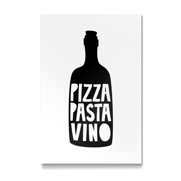 Galerie-Print "Pizza Pasta Vino (No.1)" 30x20 cm artboxONE