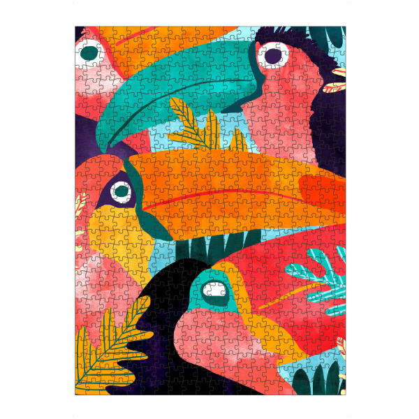 Puzzle Ravensburger "Tukan-Herde" artboxONE - Tiere