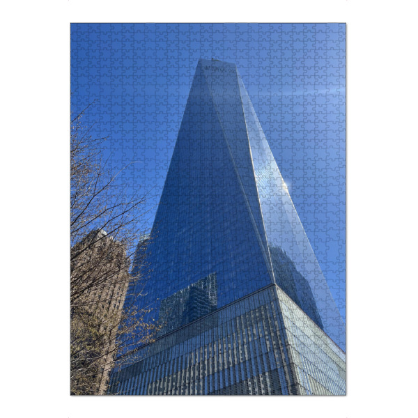 Puzzle Ravensburger "New York Skyline eine Welt" artboxONE - Städte,Städte / New York,Reise,Architektur,Streetart