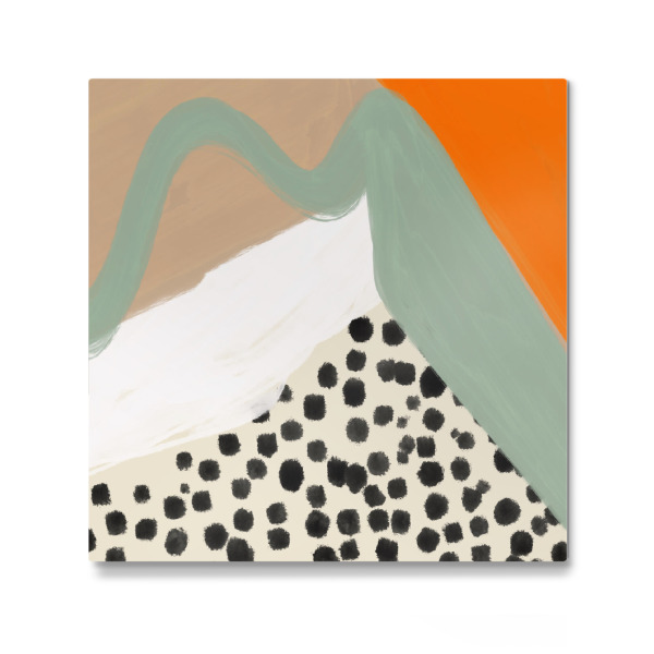 Galerie-Print "Crazy life boho" 30x30 cm artboxONE