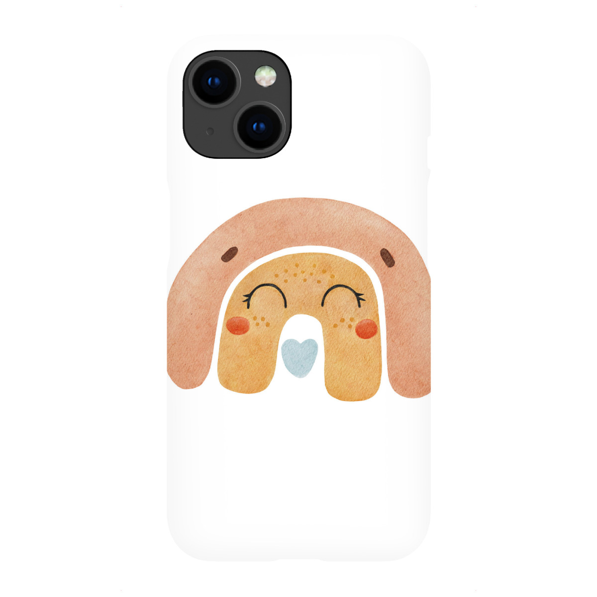 iPhone "Regenbogen-Design-Aquarell" Premium-Case Handyhülle artboxONE