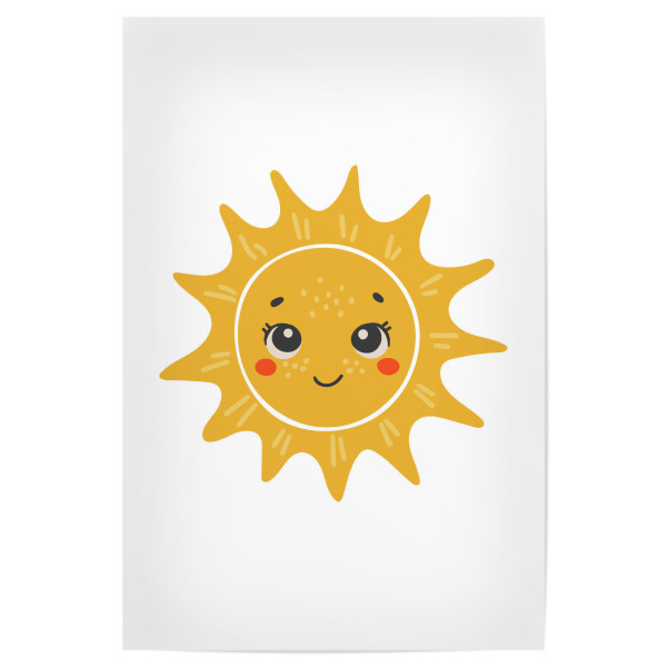 Poster 30x20 cm "Baby-Sonnendesign" artboxONE - Tiere,Abstrakt,Lustig