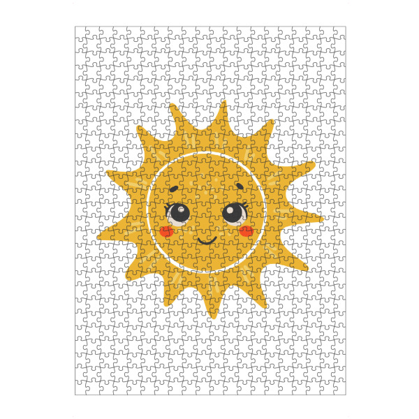 Puzzle Ravensburger "Baby-Sonnendesign" artboxONE - Tiere,Abstrakt,Lustig
