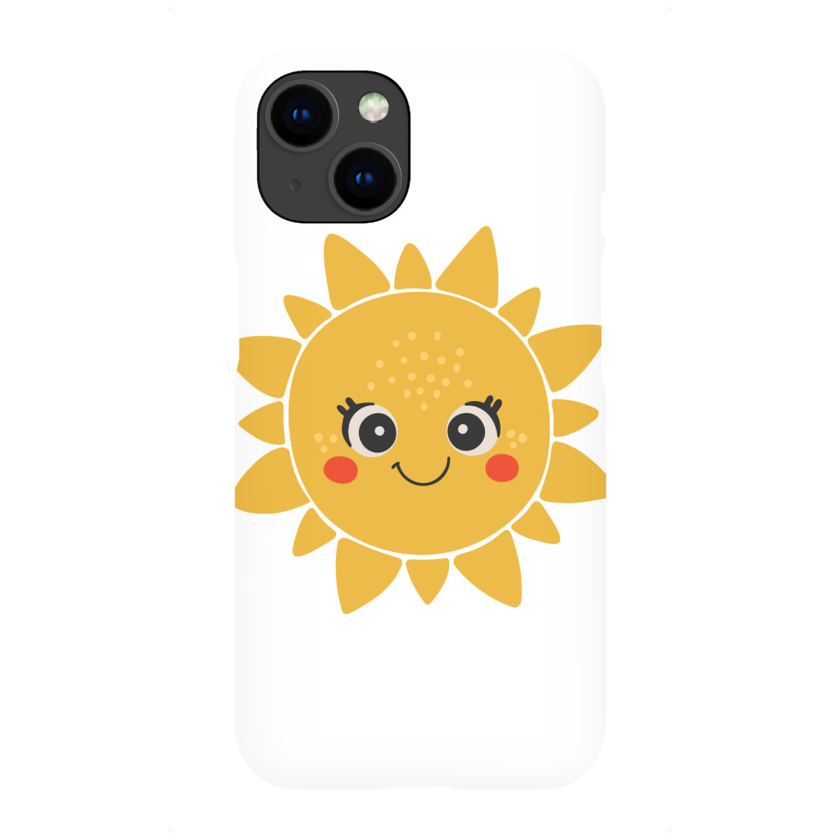 "Fröhliche Sonnenillustration"für iPhone - Premium-Case Handyhülle artboxONE