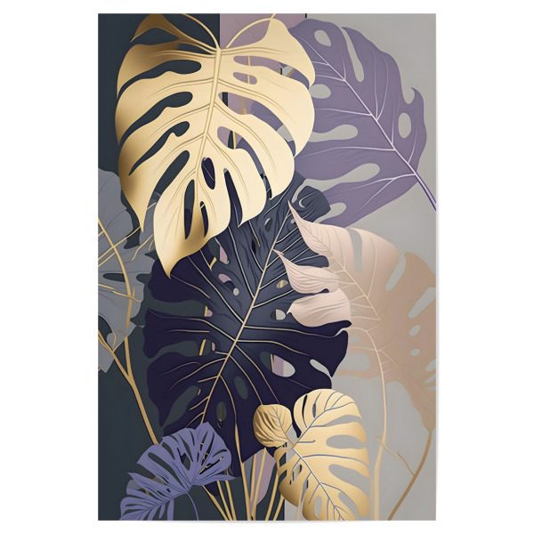 Poster "Schatten und Licht" artboxONE - Natur,Floral,Abstrakt