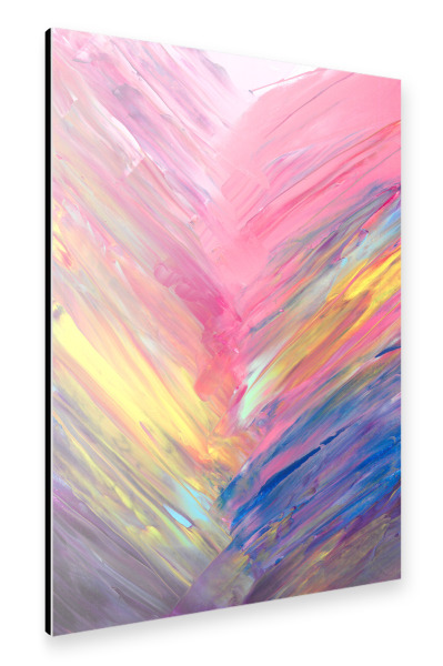 Alu-Dibond "DuUndIch - Straight" 30x20 cm artboxONE