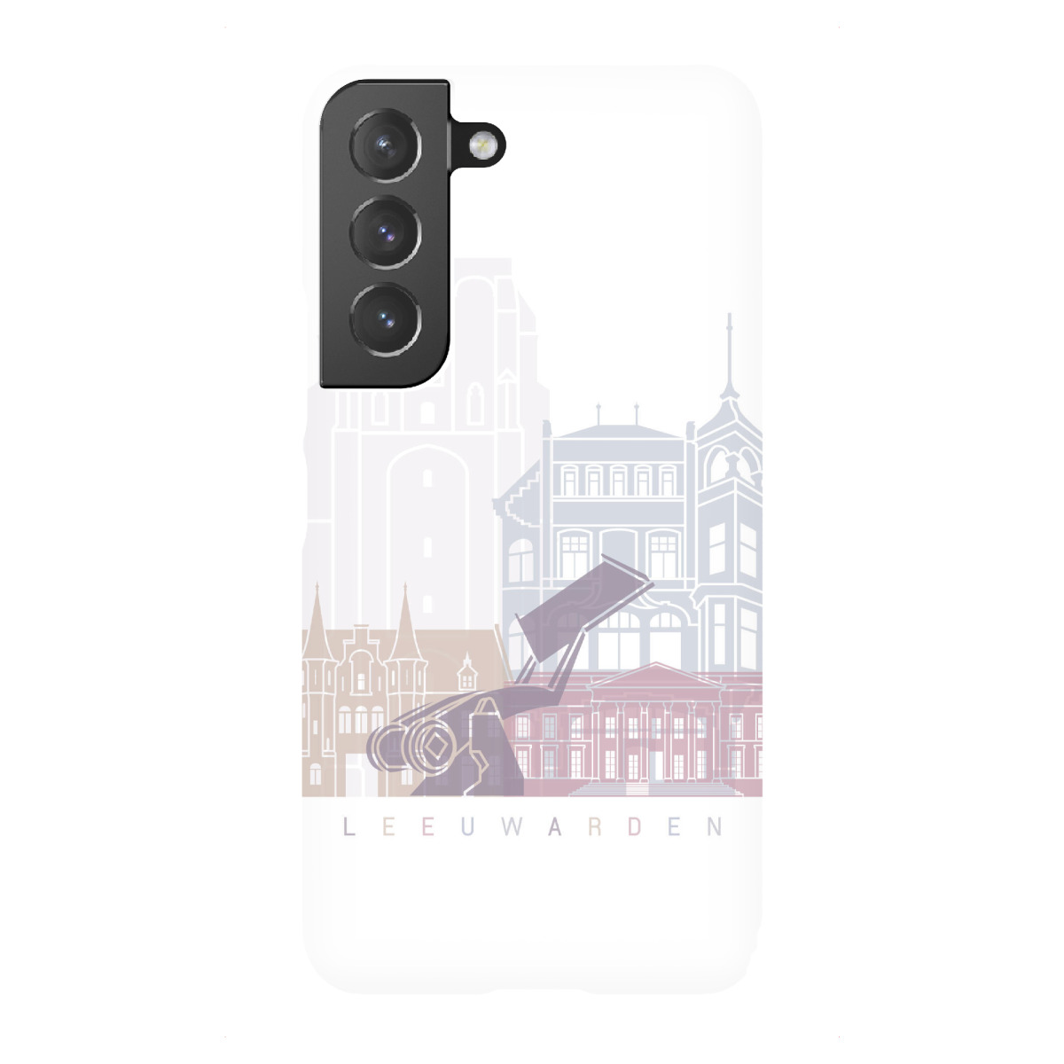 "Skyline von Leeuwarden"für Samsung Galaxy - Premium-Case Handyhülle artboxONE