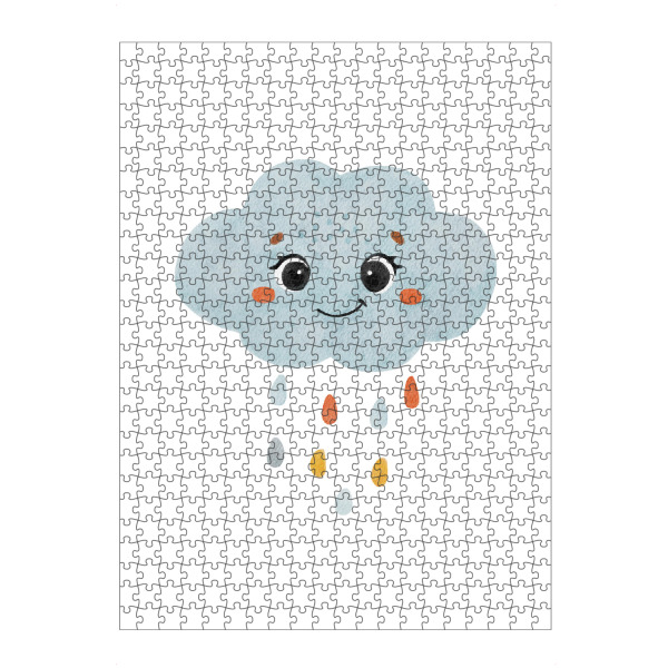 Puzzle Ravensburger "Aquarell-Wolkendesign" artboxONE - Für Kinder,Abstrakt