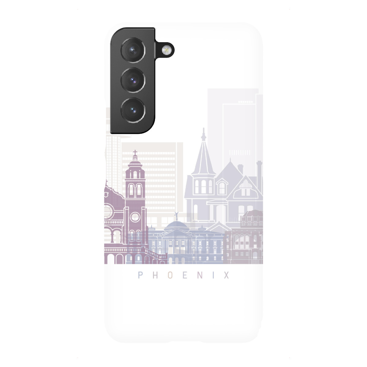 "PHOENIX SKYLINE PASTELL"für Samsung Galaxy - Premium-Case Handyhülle artboxONE