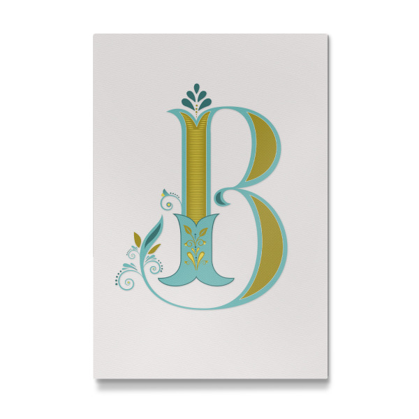 Galerie-Print "Initiale B" 30x20 cm artboxONE