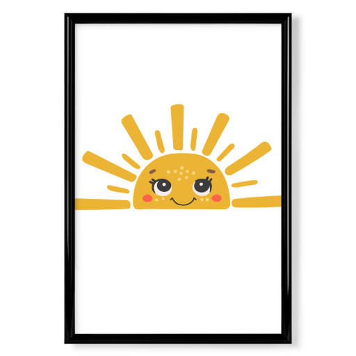 Sonne mit Augen-Baby-Design