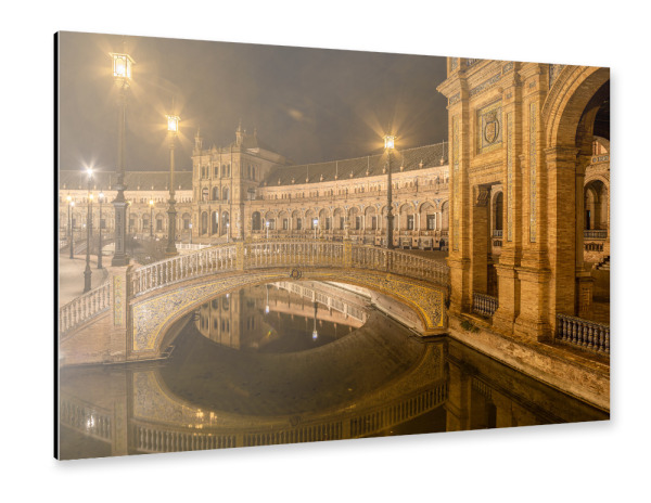 Alu-Dibond "Praça de Espanha" 30x20 cm artboxONE