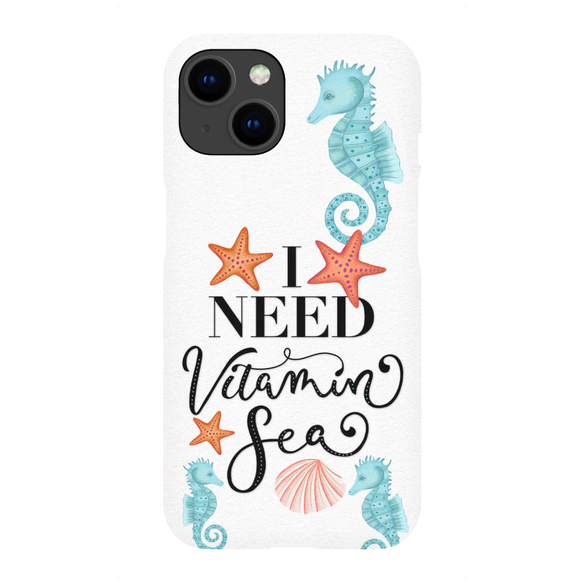 "All I Need Is Vitamin Sea"für iPhone - Premium-Case Handyhülle artboxONE