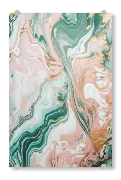 Acrylglasbild "Marmor Abstrakt" artboxONE - Abstrakt,Marmor