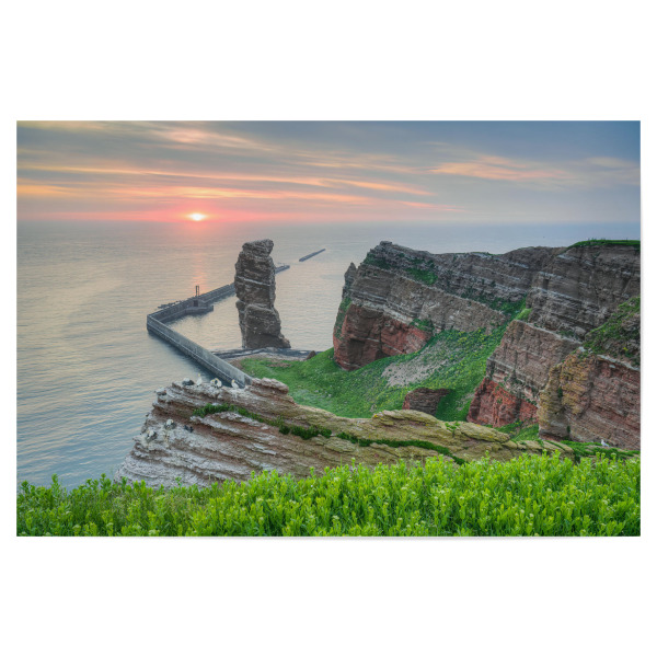 Poster 30x20 cm "Lange Anna Helgoland" artboxONE - Natur,Reise,Reise / Strand und Meer