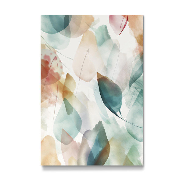 Galerie-Print "Blätter Kleckse" 30x20 cm artboxONE