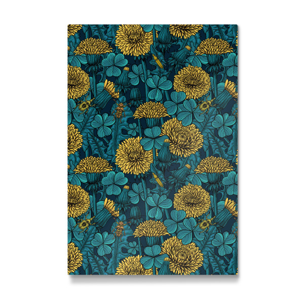 Galerie-Print "Die Wiese in Gelb und Blau" 30x20 cm artboxONE