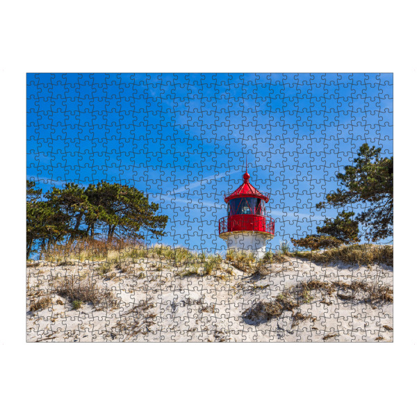 Puzzle Ravensburger "Bäume, Leuchtturm, Düne" artboxONE - Natur,Reise,Architektur,Reise / Strand und Meer