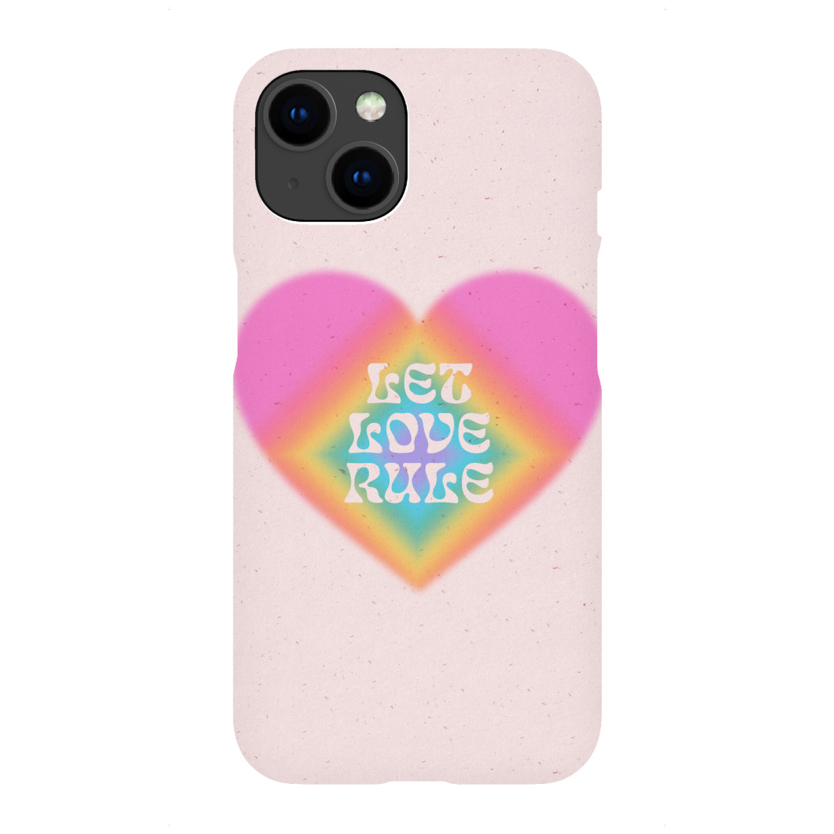 iPhone "Let Love Rule Rainbow" Premium-Case Handyhülle artboxONE
