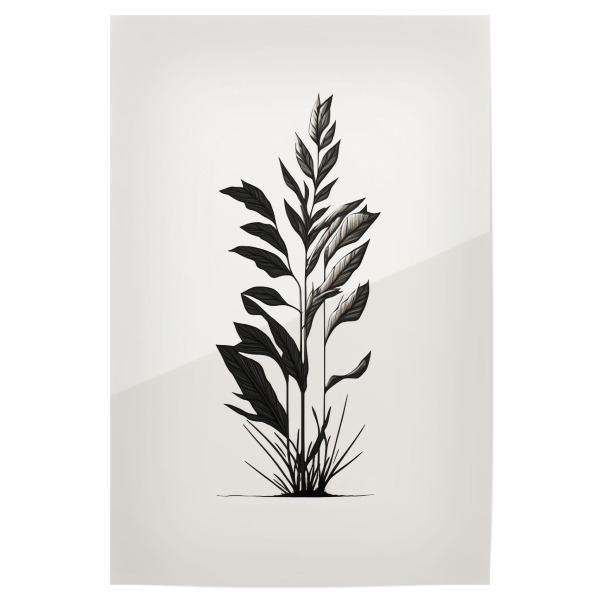 Poster 30x20 cm "Moderne Gräser" artboxONE - Natur,Floral,Abstrakt