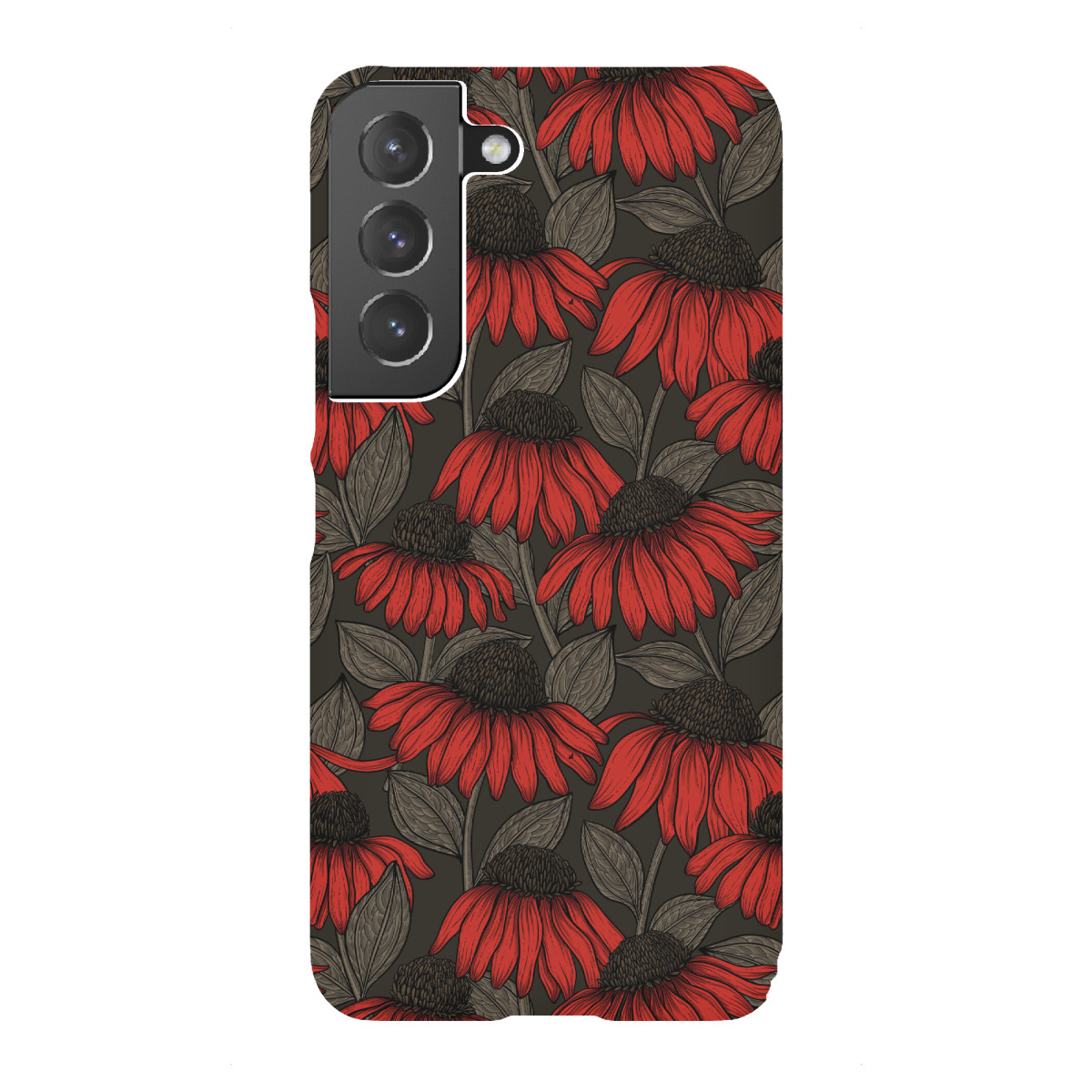 Samsung Galaxy "Roten Sonnenhut" Premium-Case Handyhülle artboxONE
