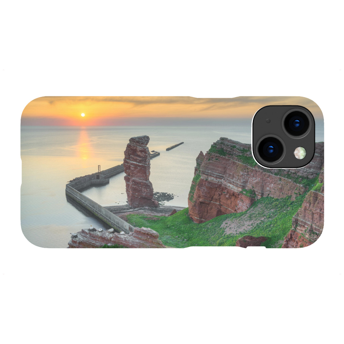 "Lange Anna auf Helgoland"für iPhone - Premium-Case Handyhülle artboxONE