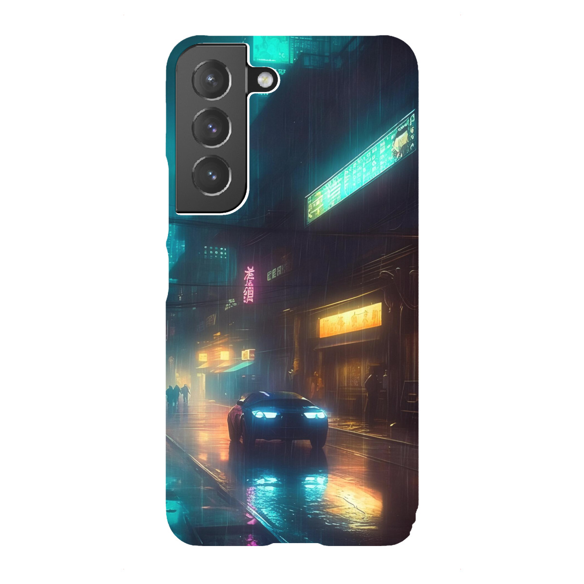 "Ein Neon-Roadtrip"für Samsung Galaxy - Premium-Case Handyhülle artboxONE