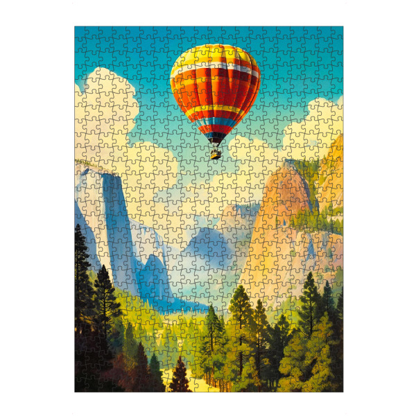Puzzle Ravensburger "Vintage Yosemite" artboxONE - Natur,Reise,Reise / Länder