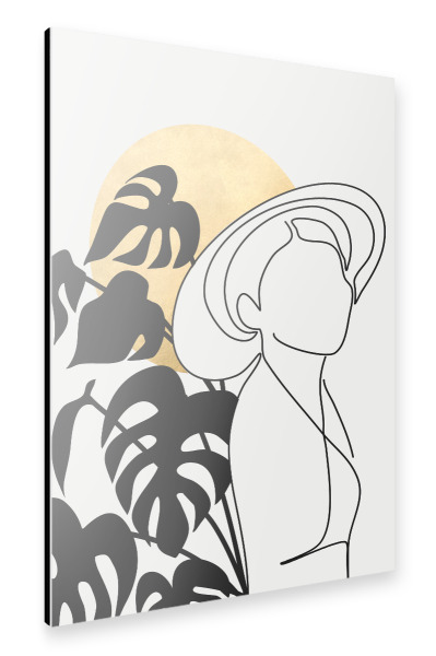 Alu-Dibond "Lanie" 30x20 cm artboxONE