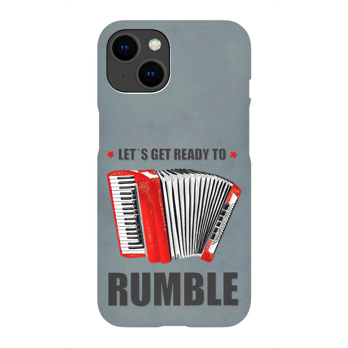 iPhone "Leg los mit deinem Akkordeon" Premium-Case Handyhülle artboxONE
