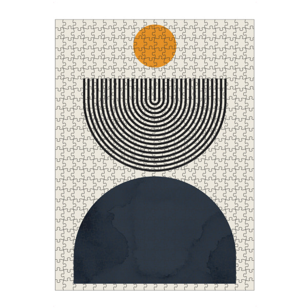 artboxONE Puzzle "Circles and lines B" artboxONE - Abstrakt,Geometrie