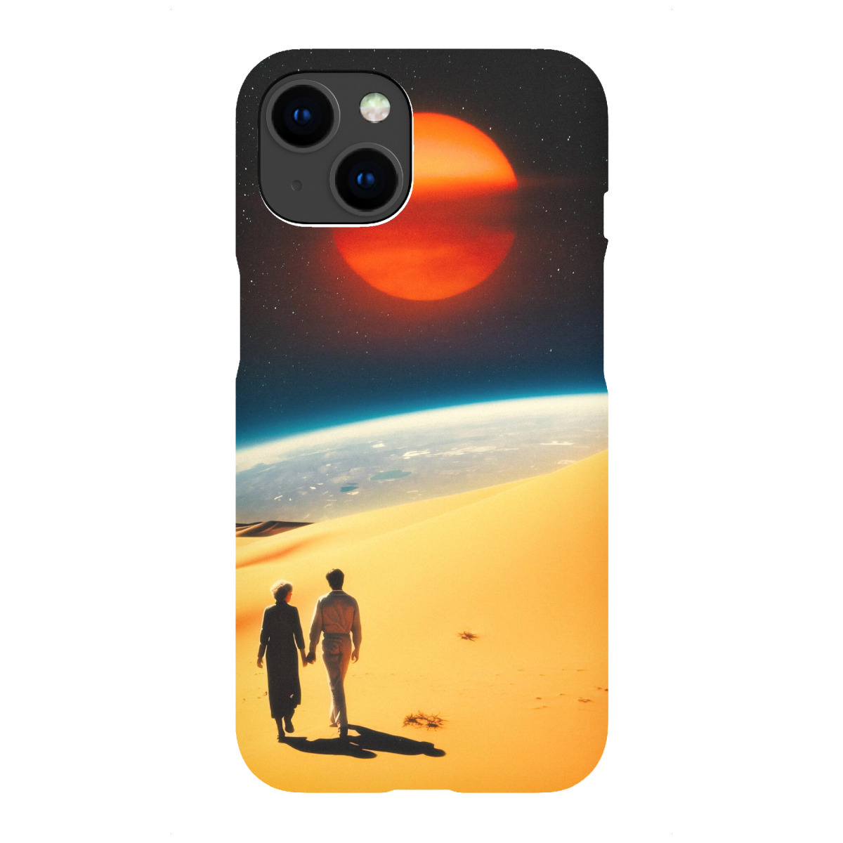 "Eine kosmische Verbindung"für iPhone - Premium-Case Handyhülle artboxONE