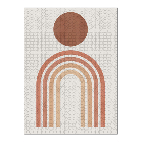 Puzzle Ravensburger "Watercolor circles A" artboxONE - Abstrakt,Geometrie