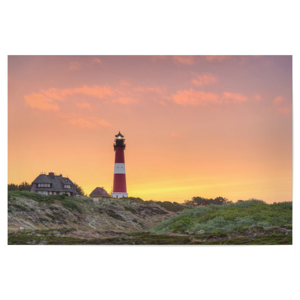 Poster 30x20 cm "Sylt Sonnenaufgang in Hörnum" artboxONE - Reise,Architektur,Reise / Strand und Meer