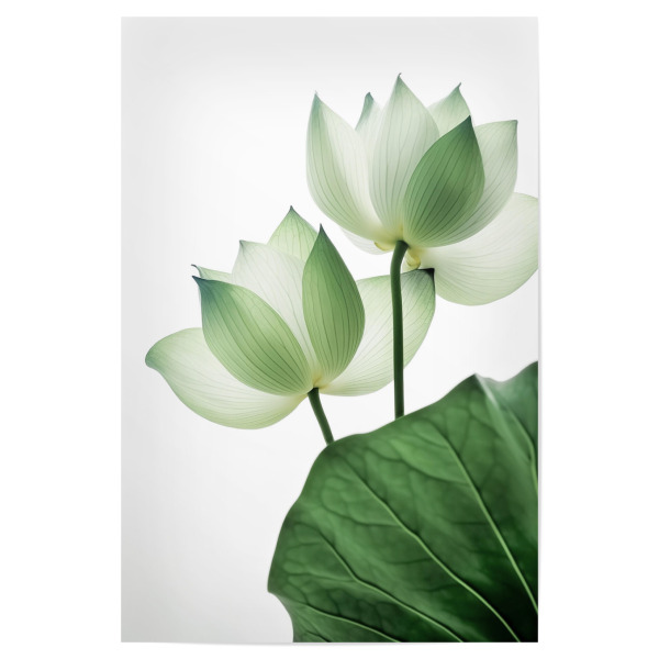 Poster 30x20 cm "Lotos Blüte" artboxONE - Natur,Reise,Floral