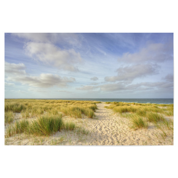 Poster 30x20 cm "Sylt Weststrand in Hörnum" artboxONE - Natur,Reise,Reise / Strand und Meer