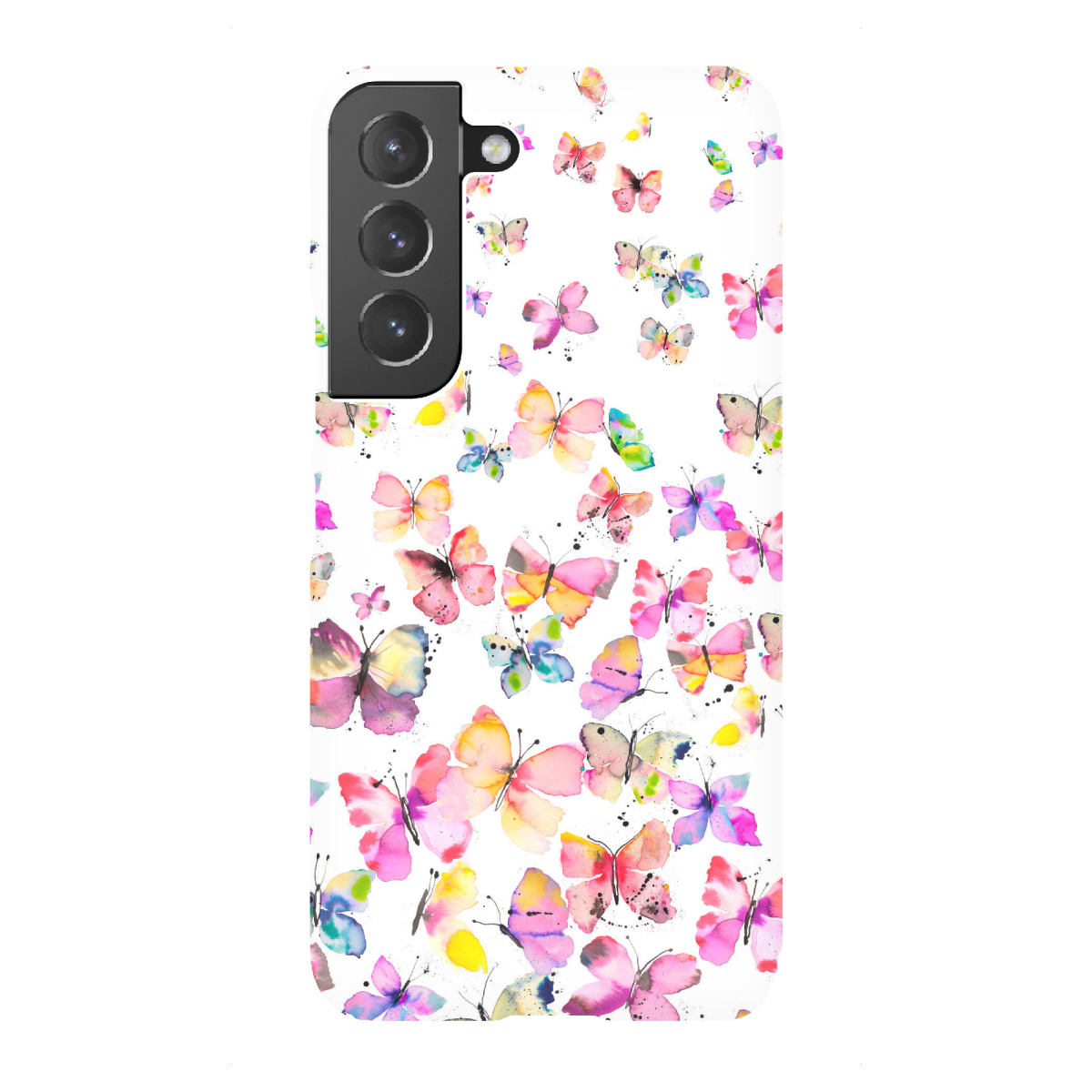 "Aquarell Bunte Schmetterlinge"für Samsung Galaxy - Premium-Case Handyhülle artboxONE