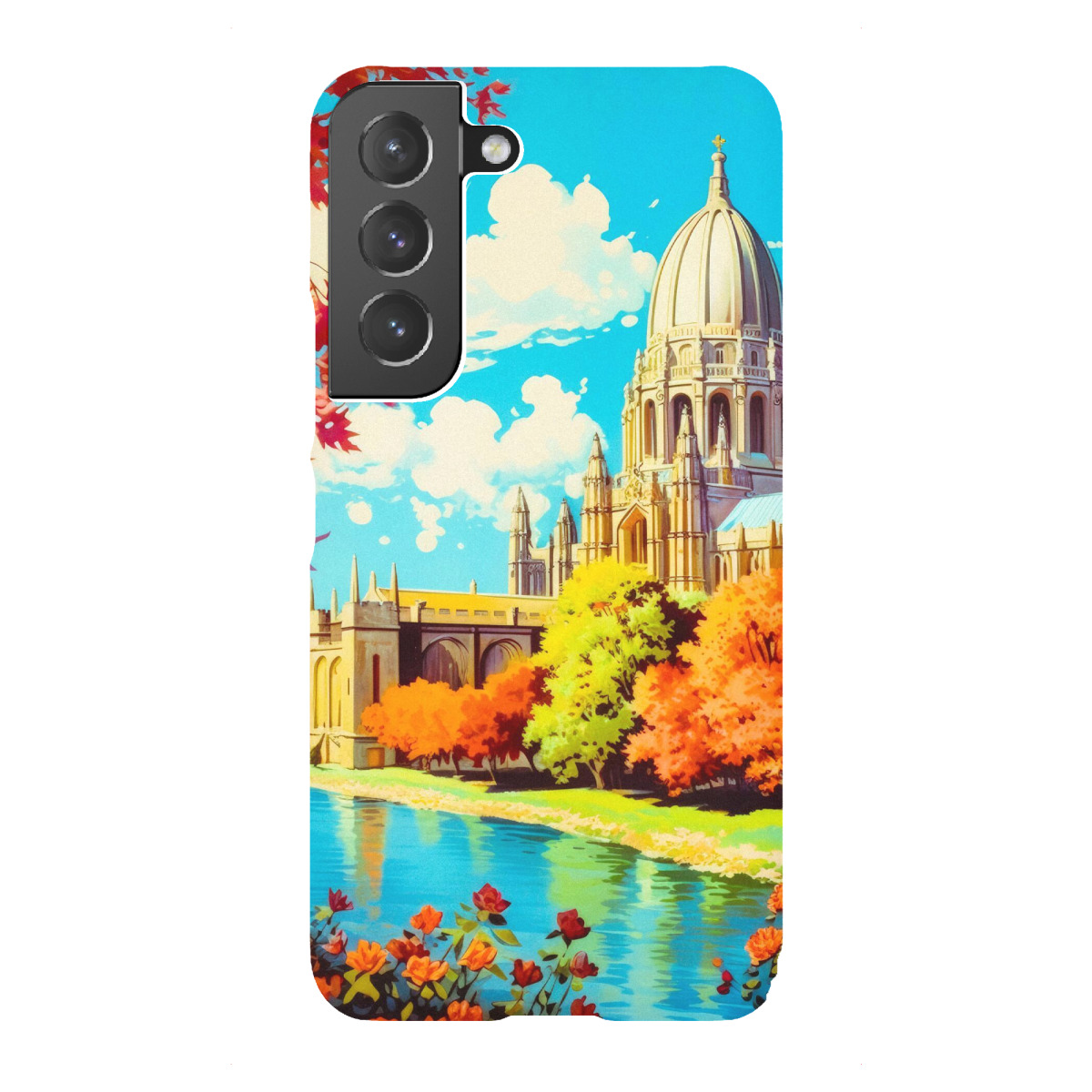 "Vintage-Oxford"für Samsung Galaxy - Premium-Case Handyhülle artboxONE