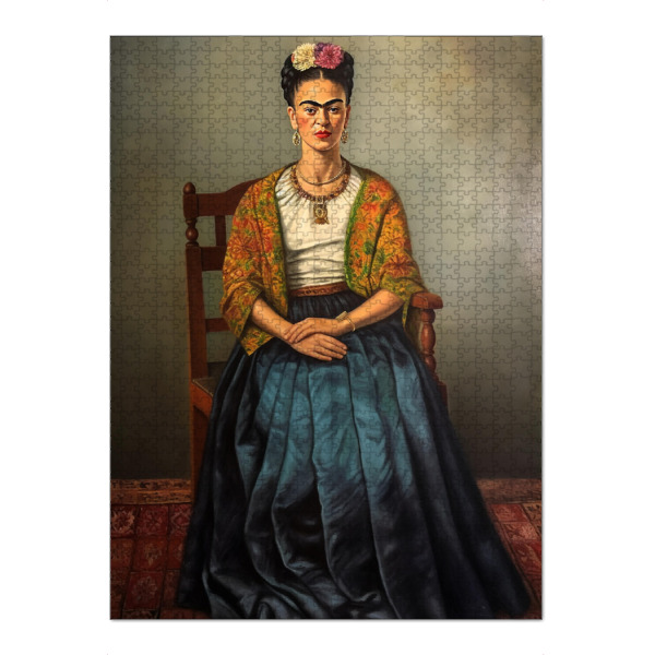 Puzzle Ravensburger "Frida Kahlo Vintage" artboxONE - Floral,Menschen,Fashion