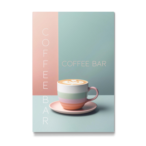Galerie-Print "Pastel Kaffee Tasse" 30x20 cm artboxONE